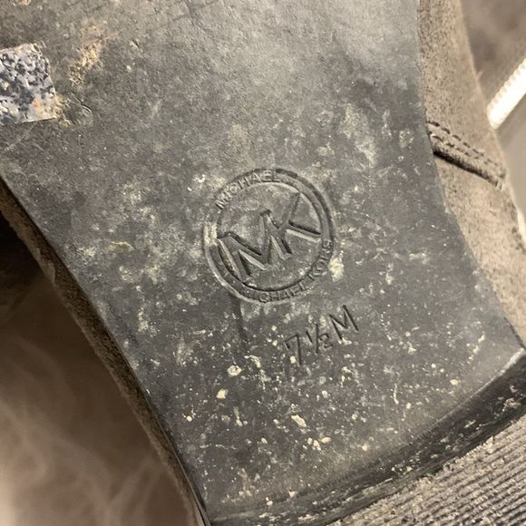 Michael Kors Grey Suede Knee boots - Picture 2 of 2